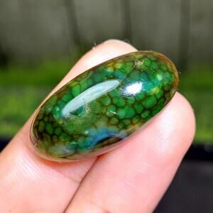 Indonesian Dragon Skin Chalcedony Healing Crystal!